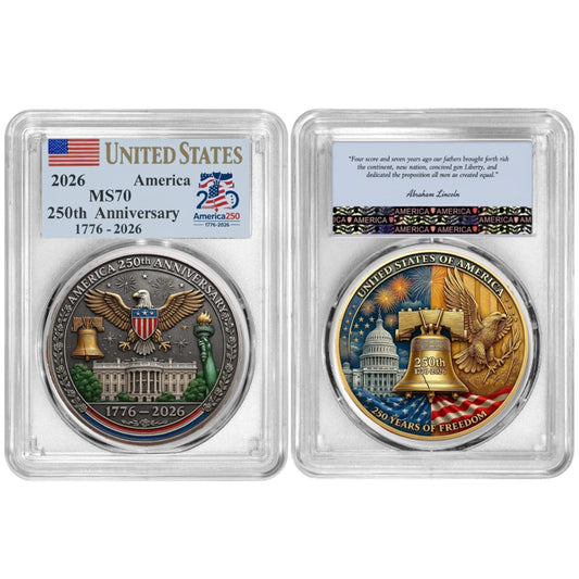 America 250th Anniversary Commemorative Coin--Combination offers better deals --🎉Last Day 49% OFF